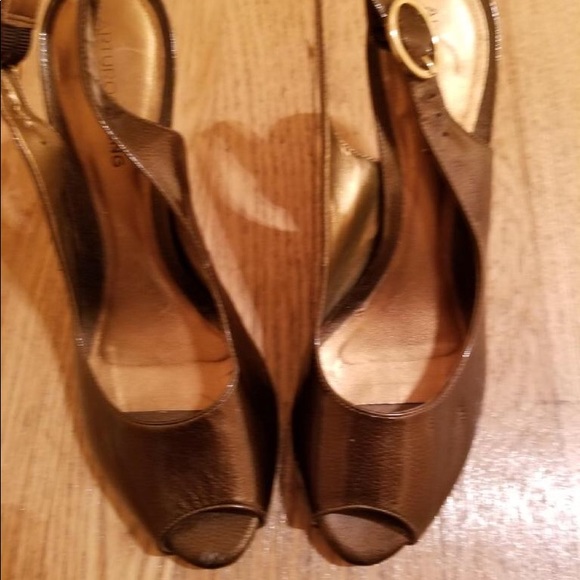 Arturo Chang sling back shoes - Olive - Picture 3 of 3